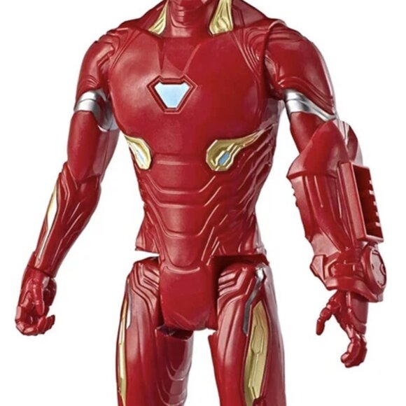 Marvel Avengers Titan Heroes Iron Man with Power FX Port 12" New in Box - Picture 6 of 14